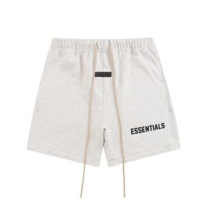 Kakobuy FOG rethreaded ESSENTIALS embossed single-row monogrammed loose-fitting shorts