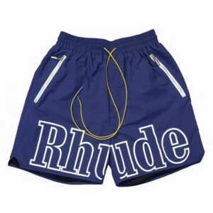 Kakobuy RHUDE Reflective Alphabet Print Beach Shorts