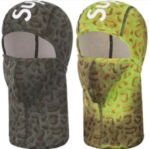 Kakobuy SUPREME Leopard Print Sports Mask - A revolution in street style and functional protection.