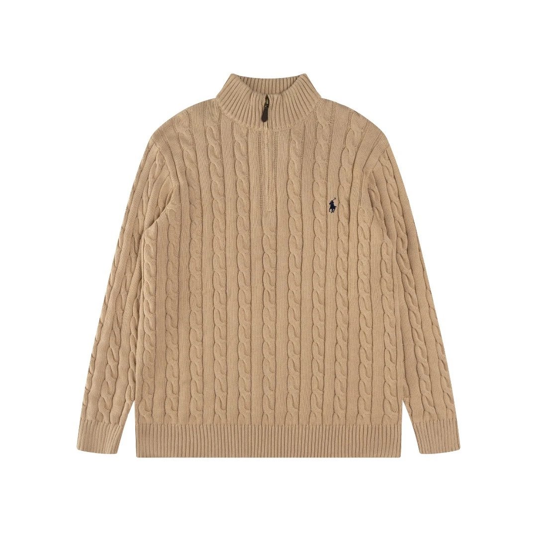 - Kakobuy Ralph Lauren 15-color classic small embroidered logo knit sweater