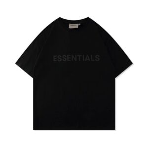 Kakobuy FOG New ESSENTIALS Silicone Letter T-Shirt with "FEAR OF GOD" on the Chest