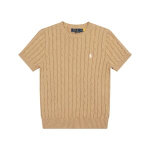 Kakobuy Ralph Lauren Embroidered Pony Logo Cable-Knit Round Neck Sweater