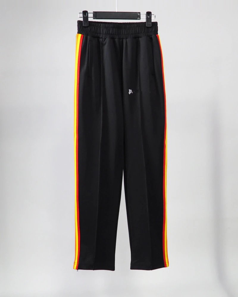 - Kakobuy Palm Angel Rainbow Side Stripe Classic Retro Style Loose-Fit Solid Color Sportswear Fashion School Uniform