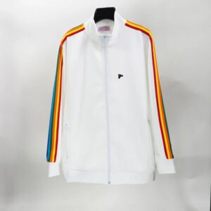 Kakobuy Palm Angel Rainbow Side Stripe Classic Retro Style Loose-Fit Solid Color Sportswear Fashion School Uniform