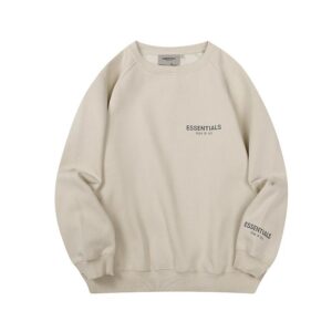 Kakobuy FOG ESSENTIALS Double-Stranded Round Neck Sweatshirt with Small Letters on the Chest