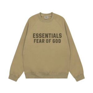 Kakobuy FOG Flocked ESSENTIALS Season 10 Replica High Street Sweatshirt Jacket