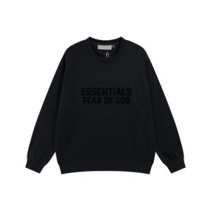 Kakobuy FOG Flocked ESSENTIALS Season 9 Replica High Street Sweatshirt Jacket