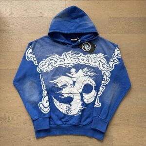 Kakobuy Hell Star Washed Vintage Hoodie Unisex Couples Sweatshirt Set