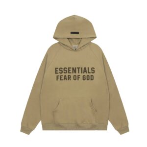 Kakobuy FOG Double-Layer ESSENTIALS Hoodie with 3D Velvet Letter Print