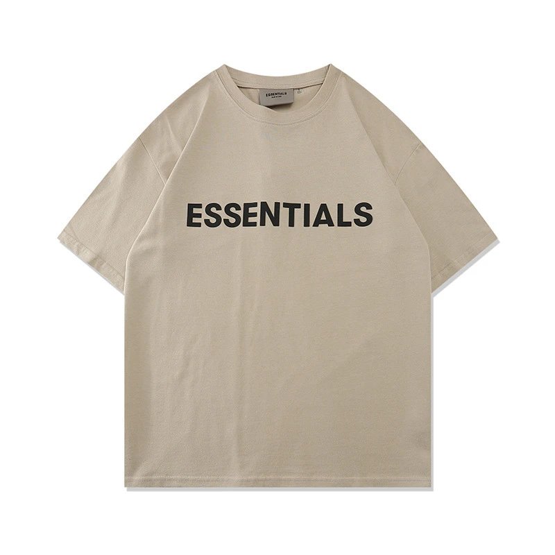 - Kakobuy FOG New ESSENTIALS Silicone Letter T-Shirt with "FEAR OF GOD" on the Chest