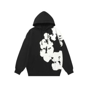 Kakobuy DENIM TEARS Foam Flower Crown Print High Street Hoodies, T-shirts, and Shorts Collection