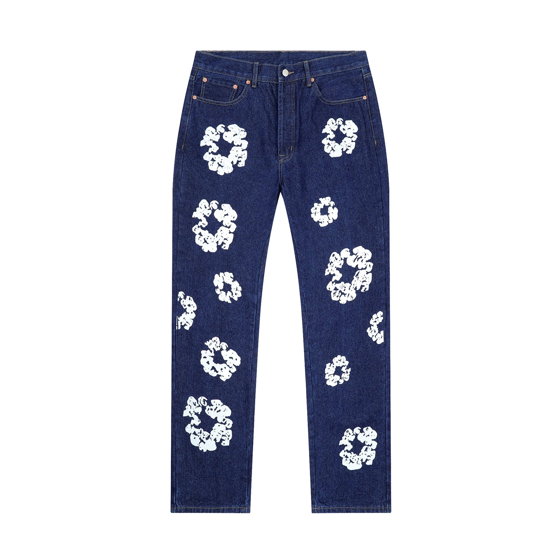 - Kakobuy DENIM TEARS High Street Denim Print Set