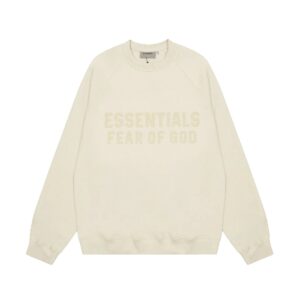 Kakobuy FOG Flocked ESSENTIALS Season 8 Replica High Street Sweatshirt Jacket