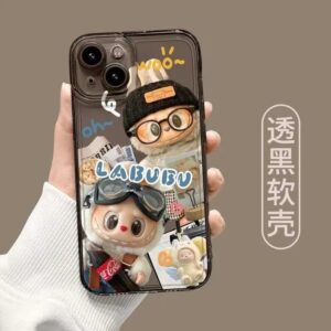 Kakobuy LABUBU Apple Silicone Phone Case
