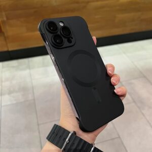 Kakobuy Metal paint frameless magnetic iPhone case