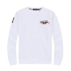 Kakobuy Ralph Lauren Men's Three-Color Horse and Cow Belly Round Neck Sweatshirt Undershirt