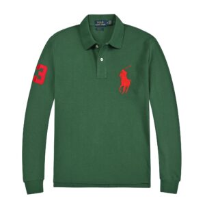 Kakobuy Ralph Lauren Polo Long-Sleeved Cotton Oversized Shirt with Turn-Down Collar