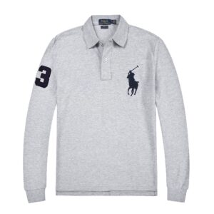 Kakobuy Ralph Lauren Polo Long-Sleeved Cotton Oversized Shirt with Turn-Down Collar