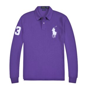 Kakobuy Ralph Lauren Polo Long-Sleeved Cotton Oversized Shirt with Turn-Down Collar