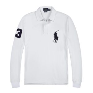 Kakobuy Ralph Lauren Polo Long-Sleeved Cotton Oversized Shirt with Turn-Down Collar