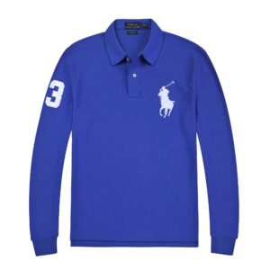 Kakobuy Ralph Lauren Polo Long-Sleeved Cotton Oversized Shirt with Turn-Down Collar