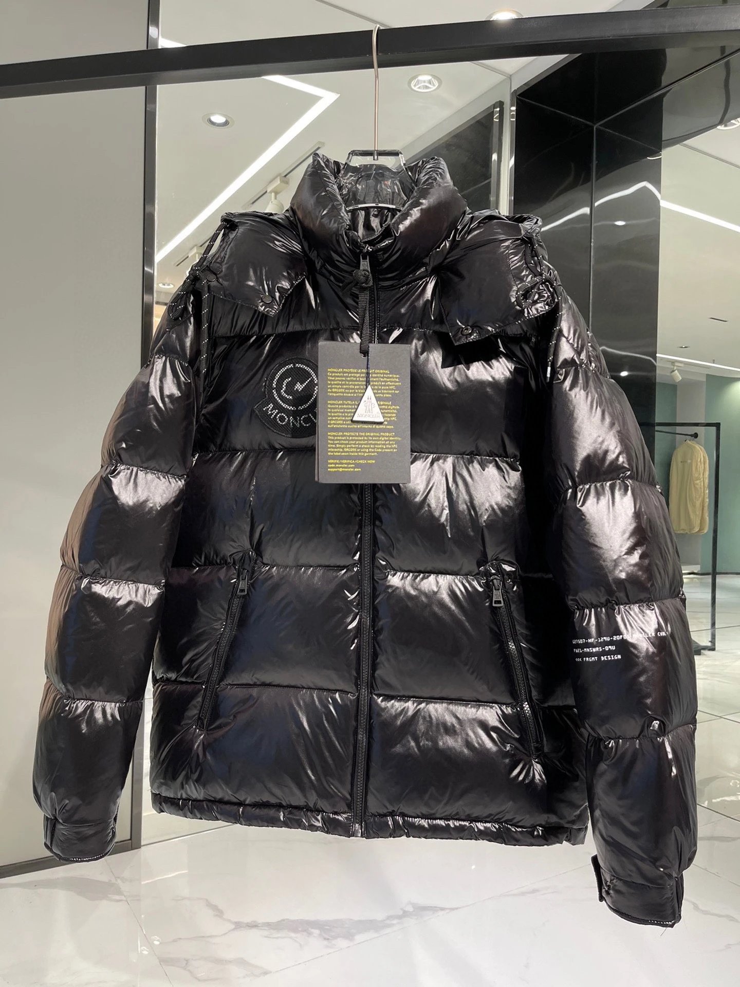 - Kakobuy MONCLER x Hiroshi Fujiwara 2022 Collaboration Series Earth Nylon Down Jacket