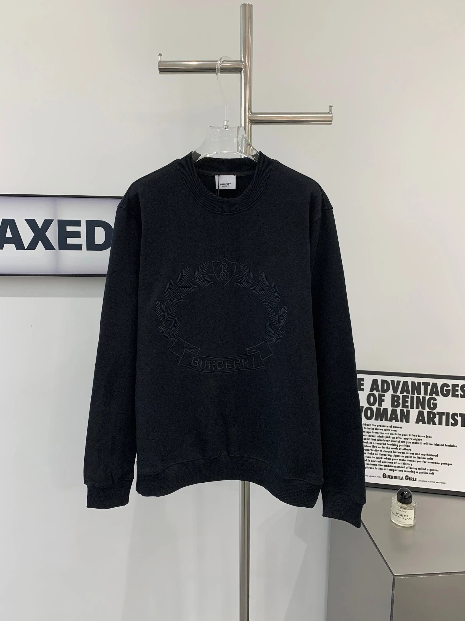 - Kakobuy Burberry Embroidered Wheat Logo Sweatshirt