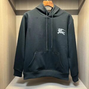 Kakobuy Burberry War Horse Printed Hoodie Black