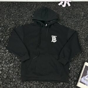 Kakobuy Burberry Printed Logo Hoodie Black