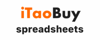 iTaoBuy spreadsheets brand logo for cross border e commerce product data and resources