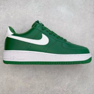 Kakobuy Nike Air Force 1 Sneakers in White and Green Colorway