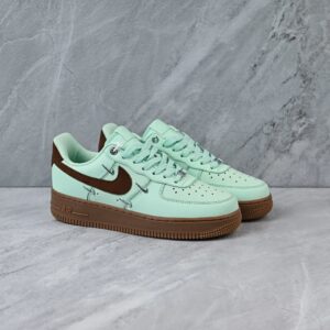 Kakobuy Nike Air Force 1 Limited Edition Low-Top Sneakers with Mini Swoosh