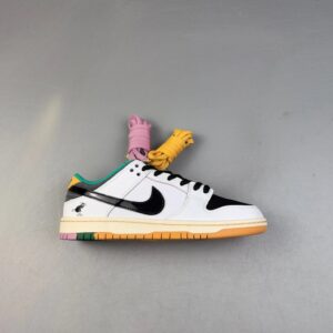 Kakobuy CSEF x Nike Dunk SB Low Collaboration White/Black/Green Scratch-Off