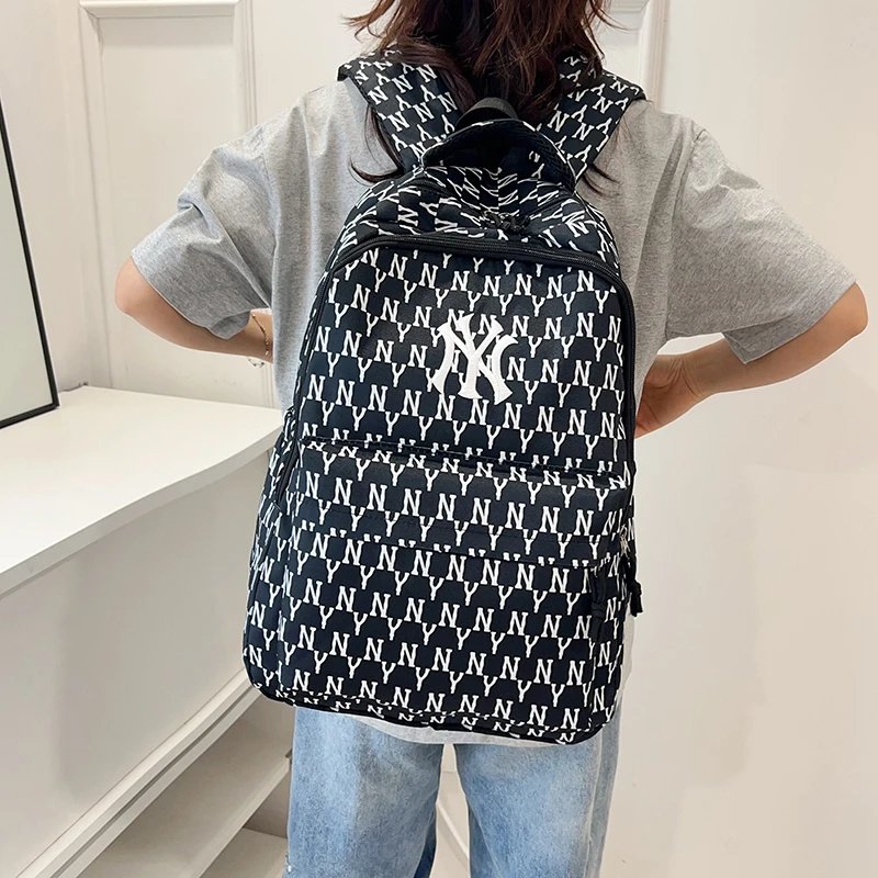 - Korean MLB Streetwear-Style Backpack