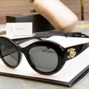 Chanel Double C Logo Sunglasses