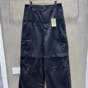 Balenciaga 25FW Fall/Winter New Arrival Multi-Pocket Workwear Pants with Detachable Cuffs