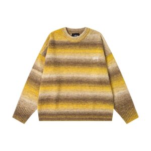 stussy American Streetwear FW25 Vintage Gradient Print Sweater