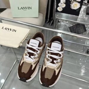 LANVIN New Driver Casual Sneakers in Brown