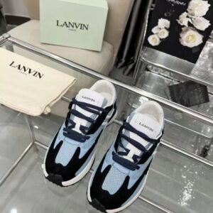 LANVIN New Four Seasons Sneakers in Blue Colorway