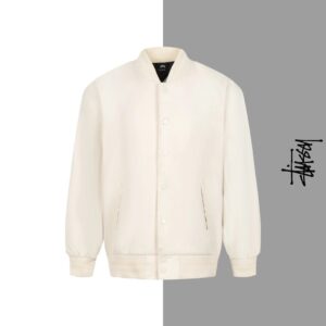 Stussy Flocked Letter Wool Jacket