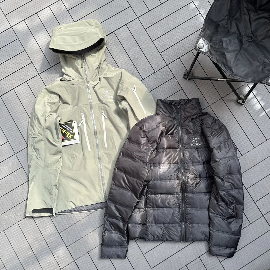 - ARC'TERYX 6th Generation 3-in-1 Down Jacket in Shadow Green