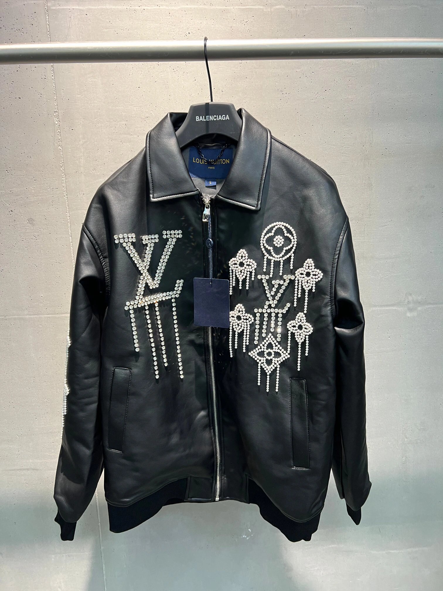 - Louis Vuitton's Latest Season Beaded Logo Jacket