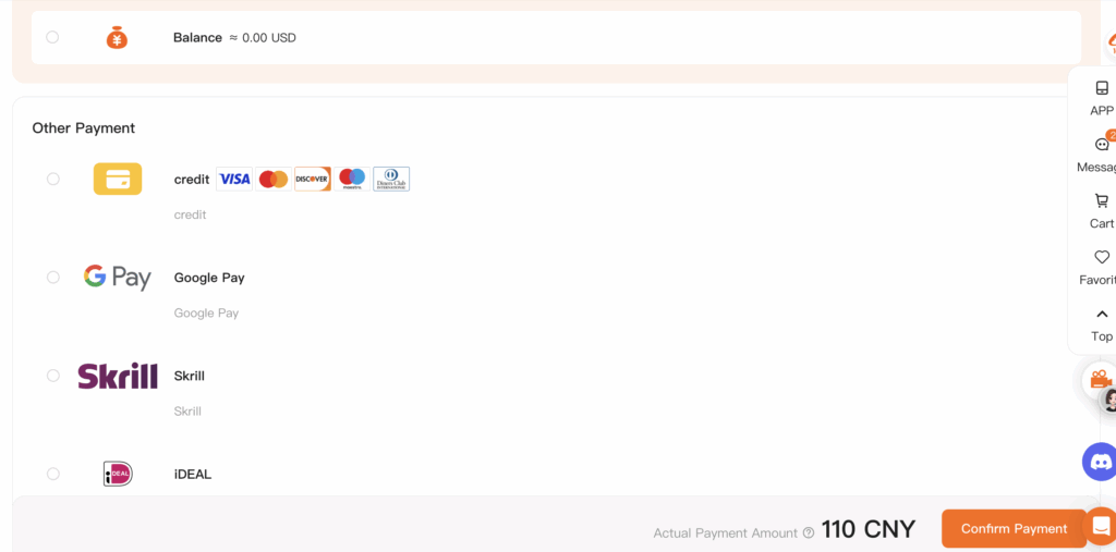 itaobuy Order Payment