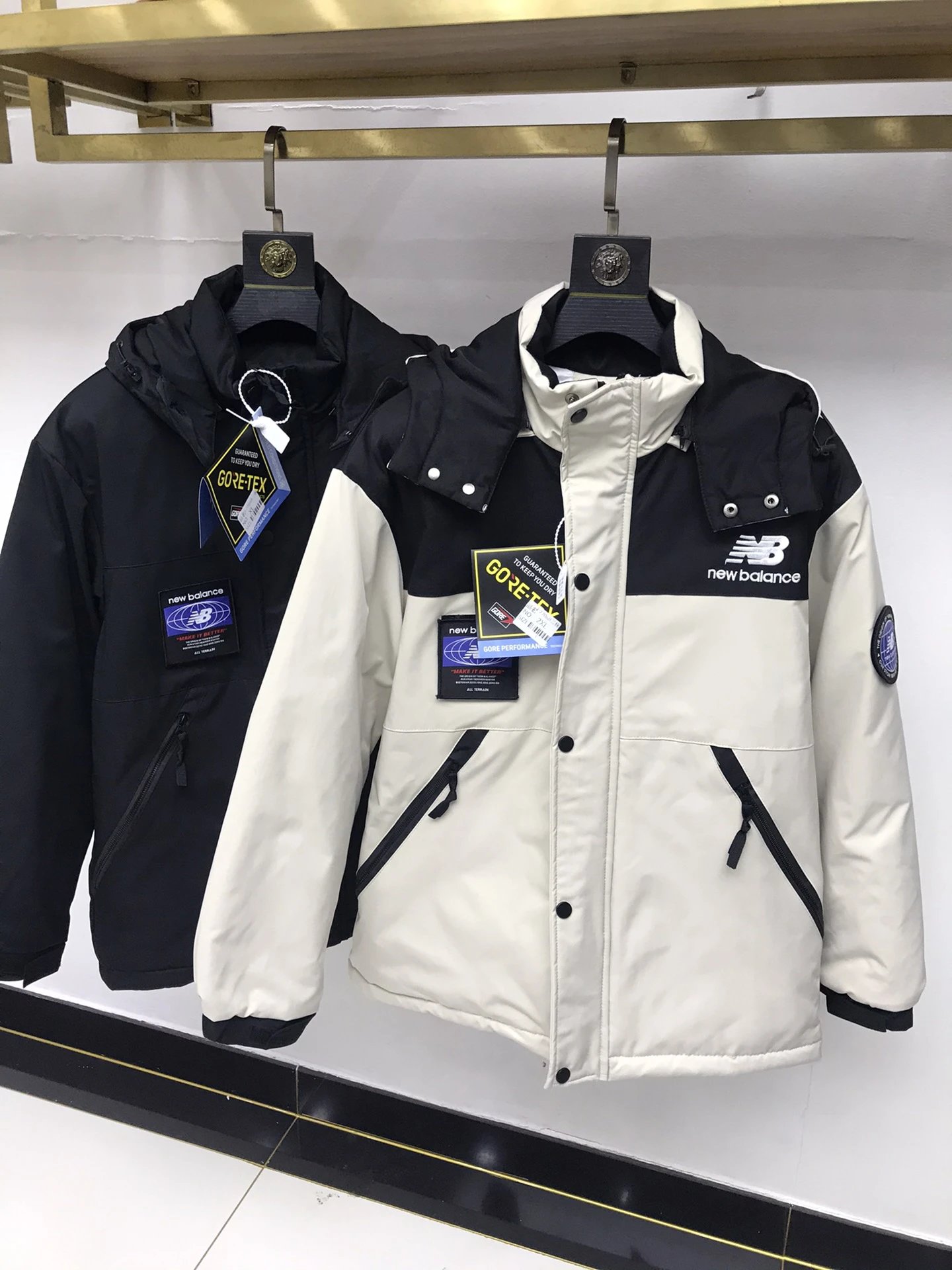 - INS HYPE FIVE Repsol Blue-White-Red Patchwork Motorcycle Jacket"