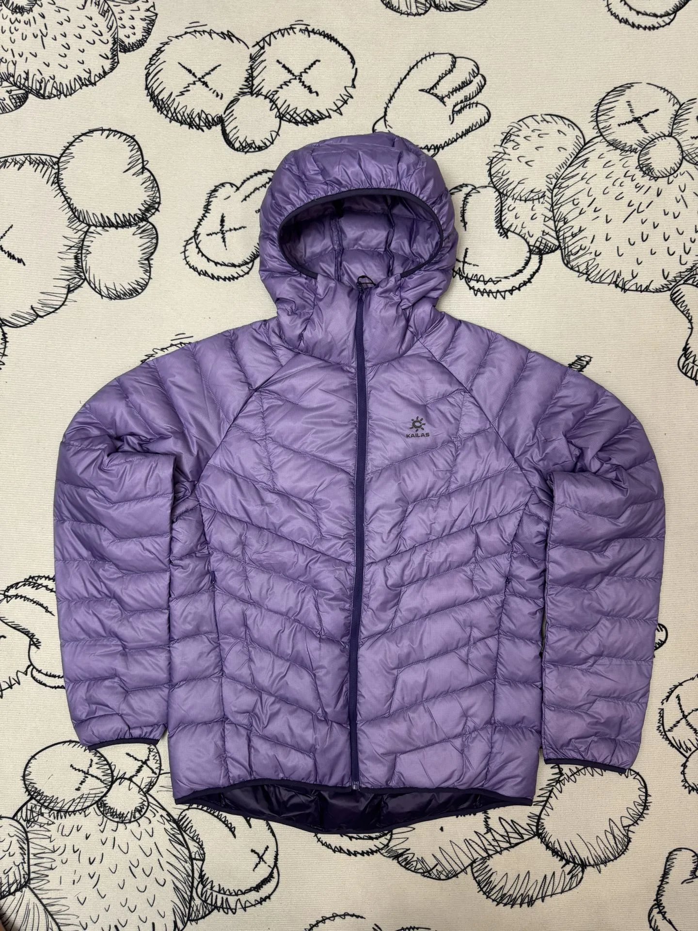 - KAILAS Purple Down Jacket