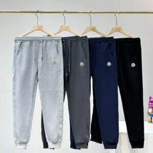 Moncler Essential Core Four-Color Minimalist Casual Cuffed Sweatpants