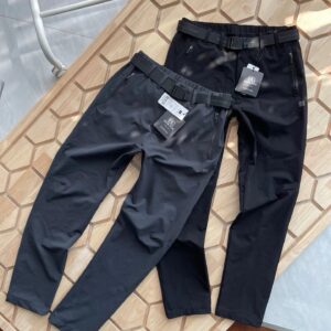 KOLON SPORT Urban Functional Deep Gray Black Workwear Pants