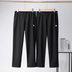 DESCENTE Classic Sports Series Black Casual Pants